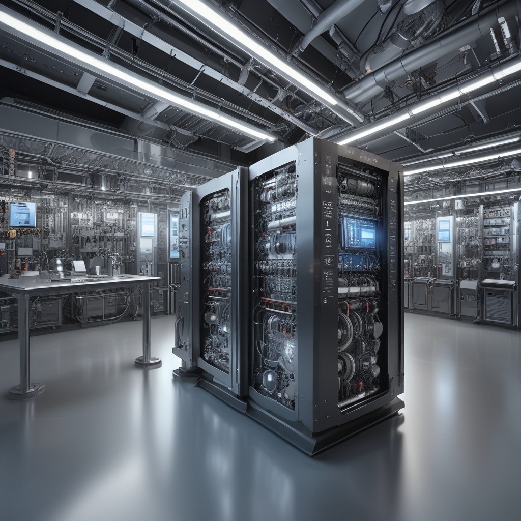Quantum computer in laboratory setting